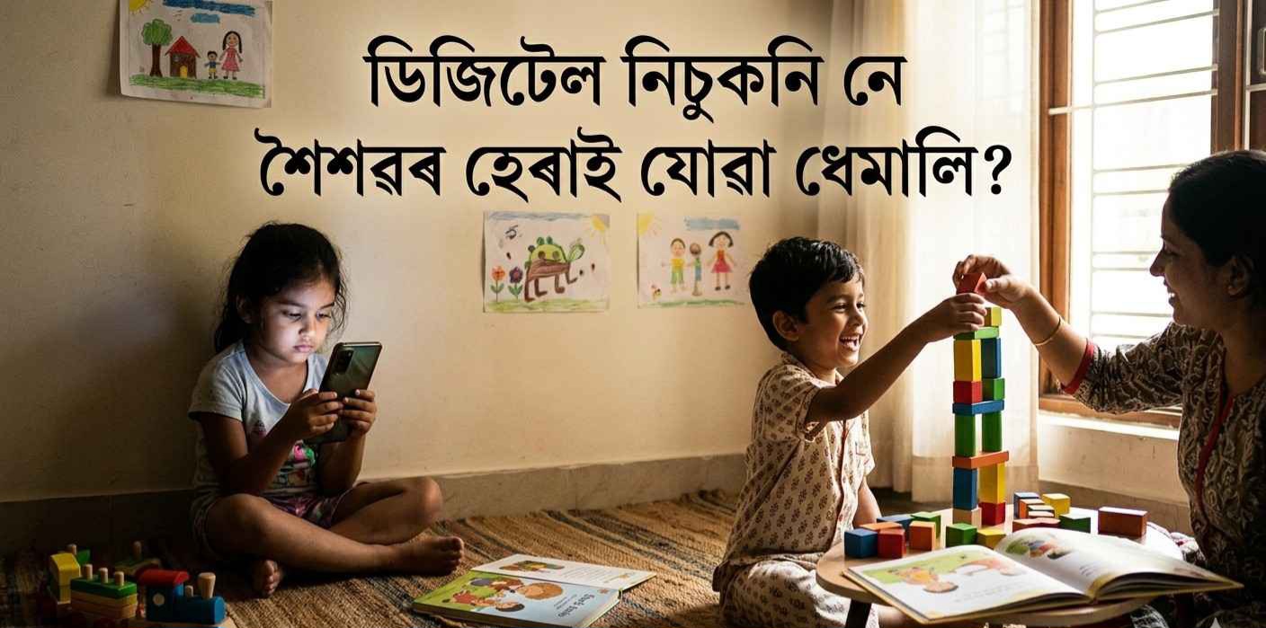 শিশুক মোবাইল দিয়াৰ অপকাৰিতা